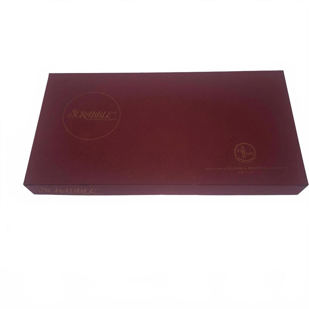 Scrabble Crossword‎ Game Selchow & Righter Co Pre-Owned Missing 1 Piece -O